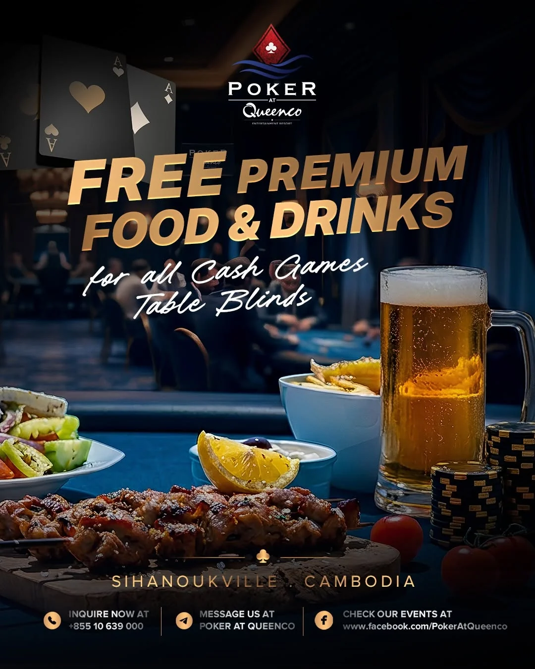 Complimentary Food & Drinks